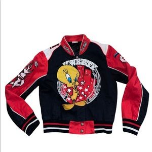 Tweety Kids Large Nascar Jacket 